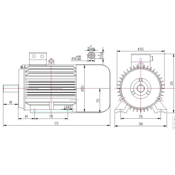 Генератор постоянного магнита 5Kw потока AC радиальный для энергии ветра