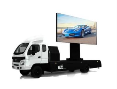 P6 Mobile LED Truck Advertising 27777 Dots / Sqm Lightweight