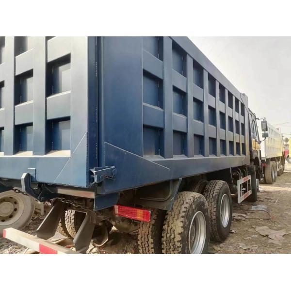 8×4 Drive Wheel Used Sinotruk Dump Truck HOWO 440HP 12tyres Heavy Load Capacity