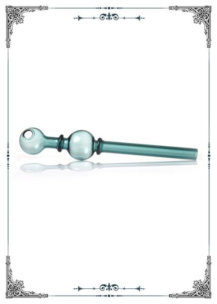 Hand Blown Smoking Burning Tube Borosilicate Glass Bong Minted Color