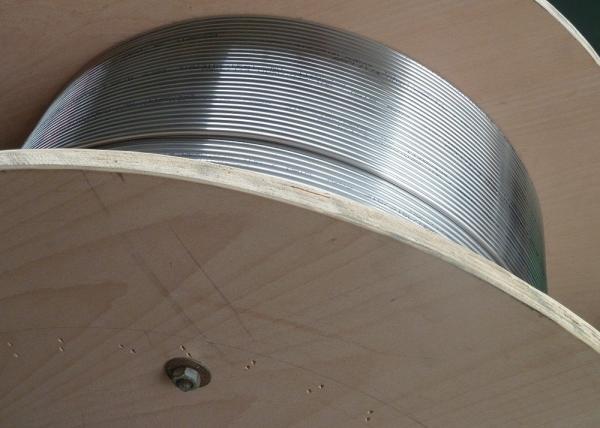 Super Length Hydraulic Control Line 304L / 316L Stainless Steel 1 / 4 '' 3 / 8 ''