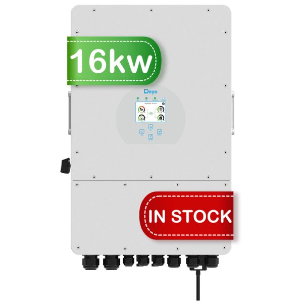 Factory Wholesale 12KW 14KW 16KW 18KW Deye Hybrid Solar Inverter SUN-16K-SG01LP1-EU for Home Hybrid Solar System