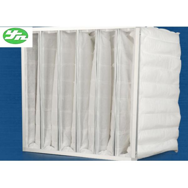6 o saco branco dos sacos F9 filtra o material da tela não tecida para a indústria de pintura