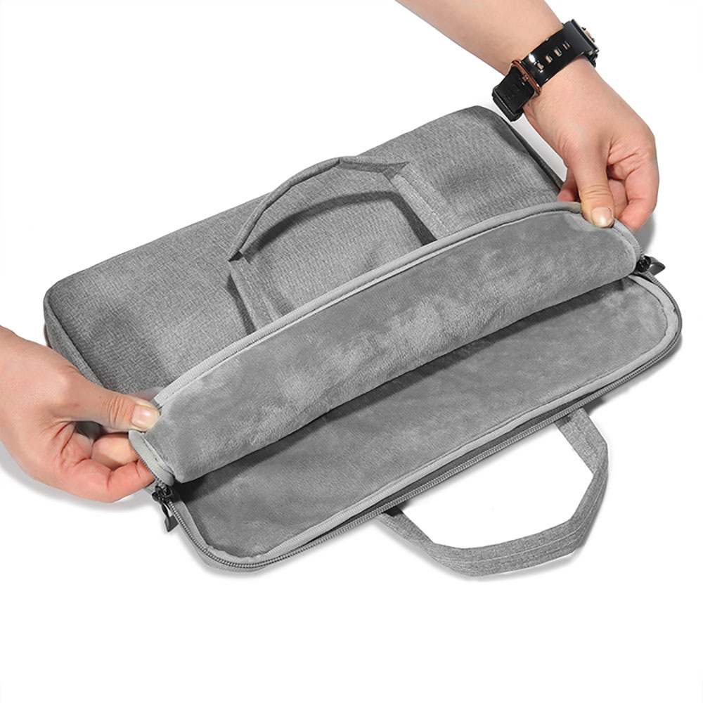 For Laudtec 13-15.6 Inch Laptop Sleeve Notebook Cover for Men Women Shockproof Lap Top Briefcase Pure Color School Office Wholesale OEM/ODM/Private Label