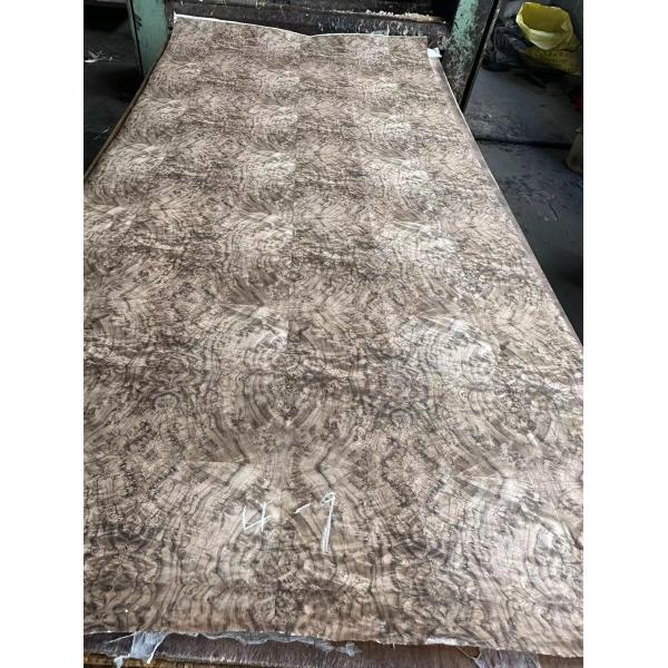 Фабричная цена 4 * 8 футов высокий конец черный грецкий орех Burl деревянный фанера мебель Стенные панели Дверь деревянная фанера