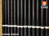 ASME SA210 Tubes en aluminium à aileron de type G intégrées ASTM B209 Gr.1060 Tubes de tour de refroidissement et échangeurs de chaleur