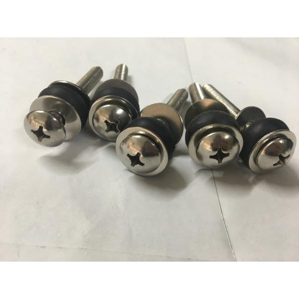 Galvanized Toilet Tank Attachment Bolts , Toilet Tank To Bowl Bolts Customized Length