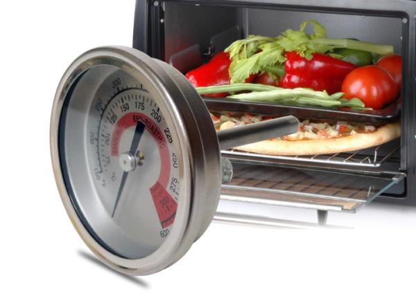 Analogue Bbq Temperature Gauge Instant Read Thermometer Bimetal 57mm Dial Diameter
