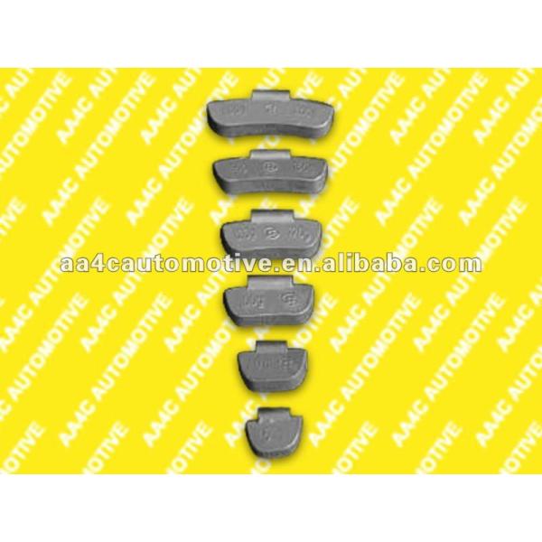 L'agrafe sur roue d'avance contrepoids des machines de service du pneu 30g-300g