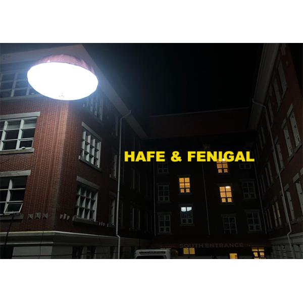 Warm White 2.2m Film Lighting Balloon At Film Setting TV Studio