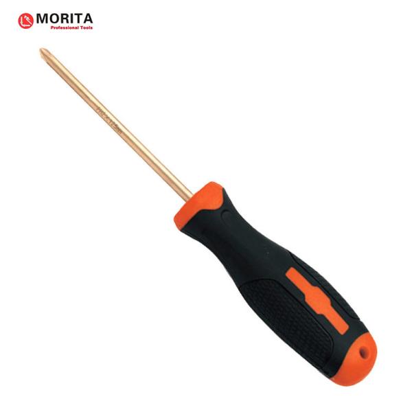 Несжигающие инструменты отвертка с отверстиями Phillips, Pozi, Torx Beryllium Bronze или Aluminum Bronze твердость до HRC30