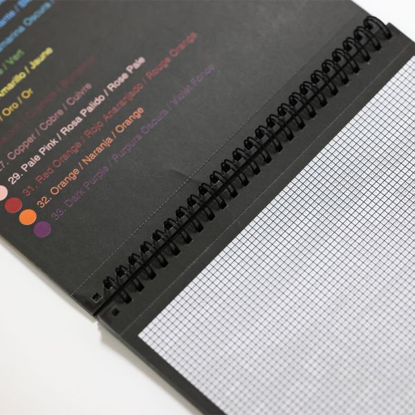Fade Resistant Coloring Book Printing Multiple Sizes Wire O Book Printing With Tearing Line