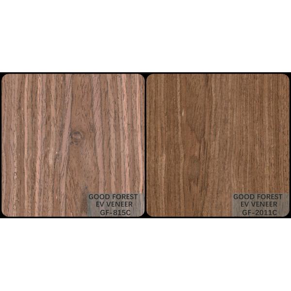 Проектированная деревянная облицовка EV лощит крону черного грецкого ореха отрезала естественное