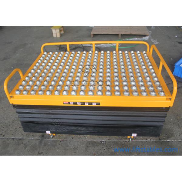 Tabela de elevador estacionária 300kg da bola de rolamento 350kg com PNF integrado acima da tabela de transferência da bola