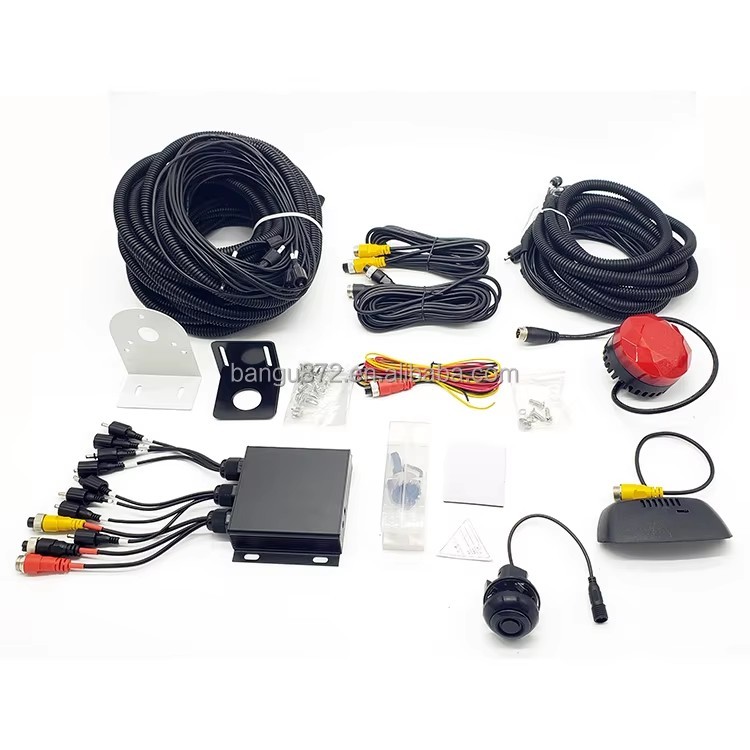 Truck Blind Spot Radar with Sound & Light Alarm 0.3-2M Detection Distance and Industrial Grade Structure
