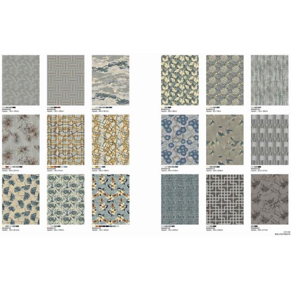 Mur pour murer le tapis de luxe de laine