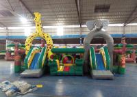 Castelo Bouncy inflável do tema animal maravilhoso/castelo do leão-de-chácara para crianças