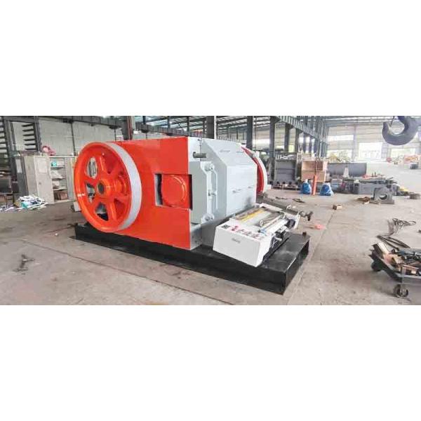 Clay Brick Making Machine Grey Refine Roller Crusher 20 to 100 tons/h for Raw Material Crushing