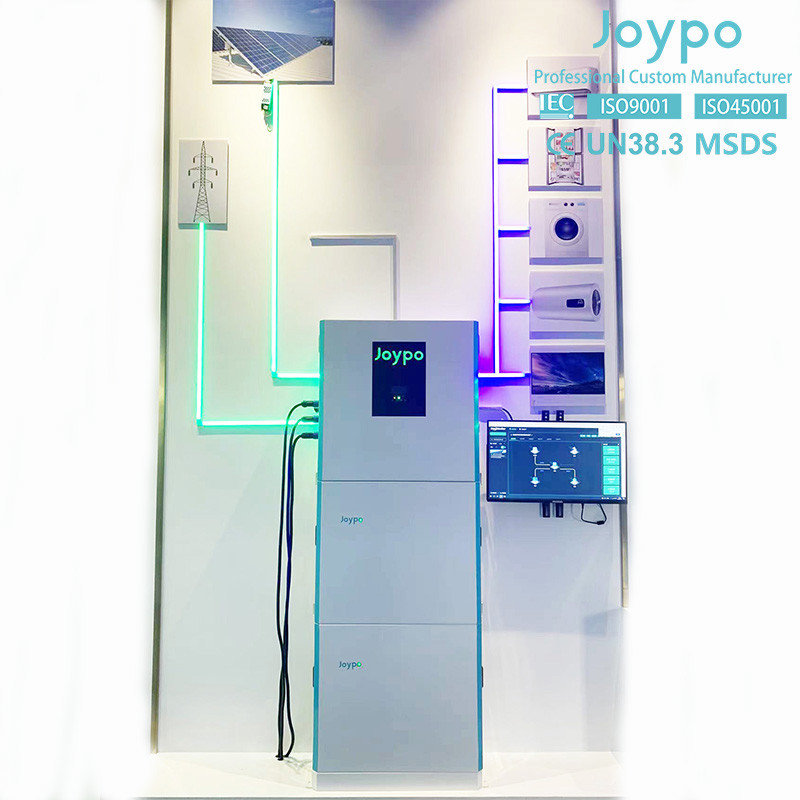Домашняя система хранения солнечной энергии PV 4400W с батареей 48V 200Ah и инвертором 5KW