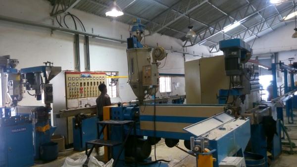 Automotive Cable Manufacturing Machine , Car Wire Making Machine 380 Voltage
