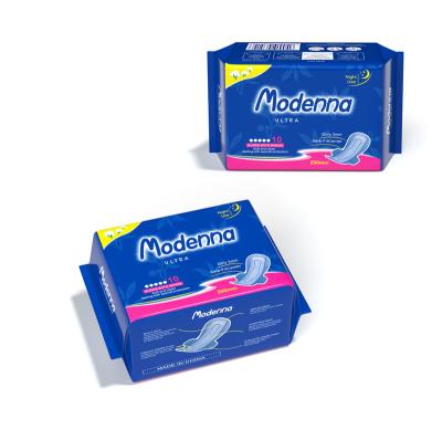 Female Night Use Sanitary Napkin Disposable SAP Negative Ion Sanitary Pad
