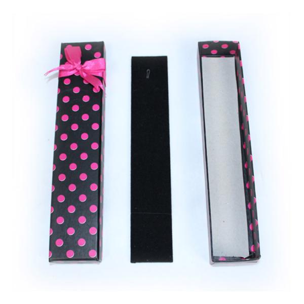 160x120cm Cardboard Necklace Box , 3 Layers Small Cardboard Jewelry Boxes