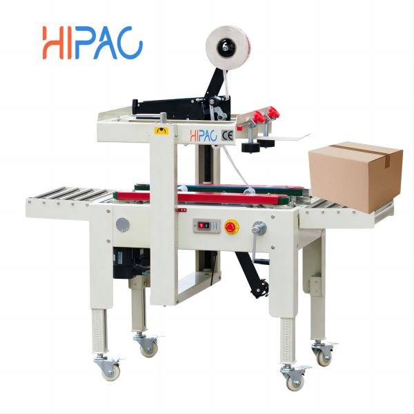 Hipac 500W Electric Semi-Automatic Continuous Band Sealing Machine New Condition Core Gear for Foil Plastic Bag Sealer