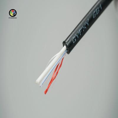 ASU extérieur 80M 120M 2 4 6 8 12 16 24 âme hilo 2fo 4fo 12fo 24fo 4f portée 80m 120m Anatel Mini ADSS Câble ASU fibre optique GYFFY
