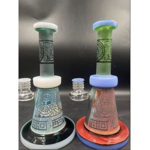 Трубы водопровода выдувного стекла руки 16 дюймов - высокорослый стеклянный OEM кальяна