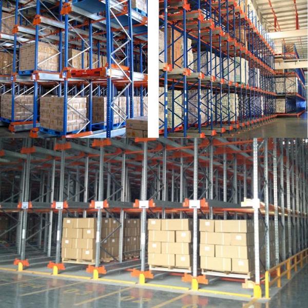 Steel Construction Radio Shuttle Rack Pallet Racking Fully Adjustable Design