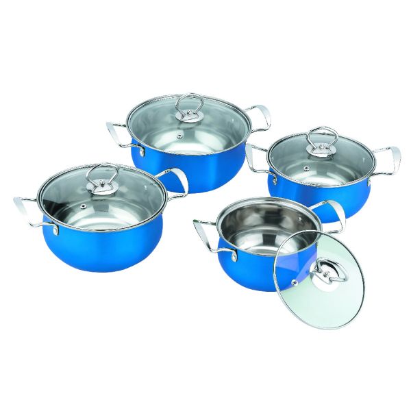 2017 hottest stainless steel cookware set cm-18cm-20cm to 26cm cooking pot & kitchenwares