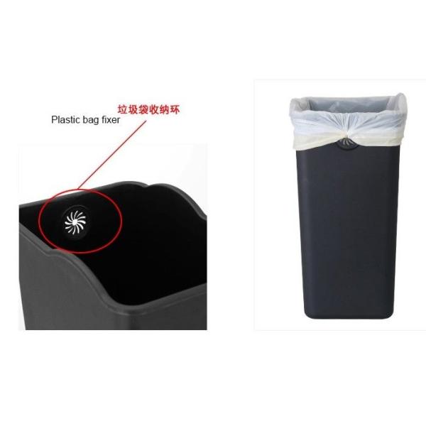 La poubelle de déchets alimentaires muette de pédale de déchets d'équipements de service d'étage d'EKO avec le retrait en plastique intérieur réutilisent le seau 812Ltr 24Ltr