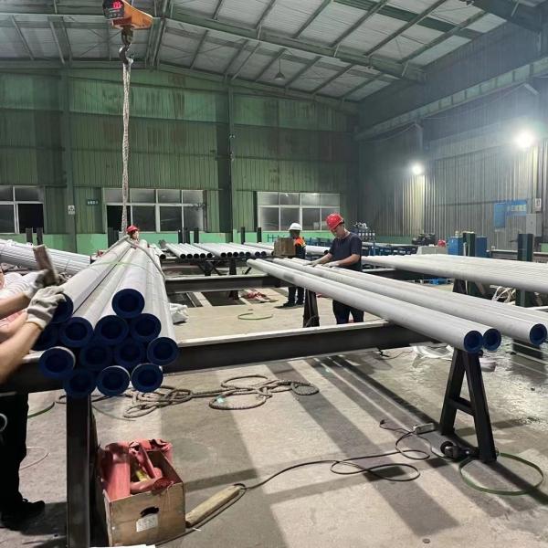 Горячекатаная дуплекса труба 2205/1,4462 нержавеющей стали для химического безшовного DN400