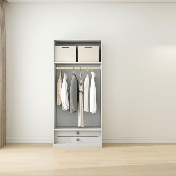 Armário de quarto moderno Armário de quarto minimalista Custom Armário de quarto Armário de móveis de quarto