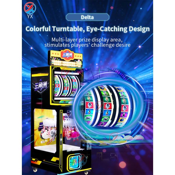 Delta Lucky Roller Rotation Match Lucky Gift Arcade Indoor Amusement Center
