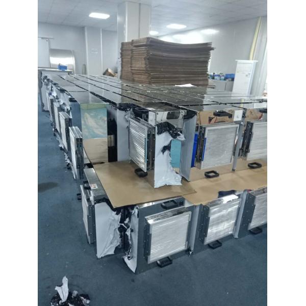 нержавеющая сталь законченная зеркалом FFU вентилятора 170W фильтра блока 1175*1175mm HEPA