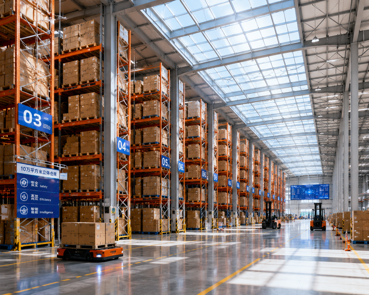 Heavy Duty clear span Steel Structure Warehouse Building For Industrial Storage And Manufacturing