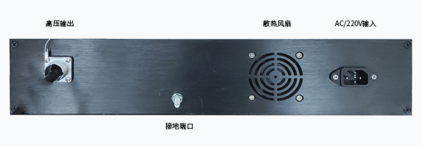 VCM120 big Melt Blown Fabric electro spinning 120kV Static Charging System Max 200W*2A