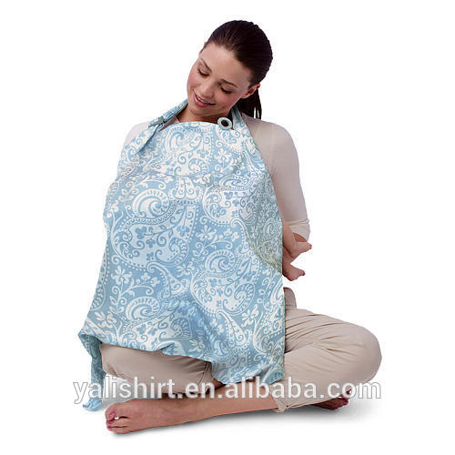 China factory custom made high quality long style breast feeding nursing cover