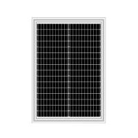 Panneau solaire rigide monocristallin de 50W avec une tension maximale de système de 500V