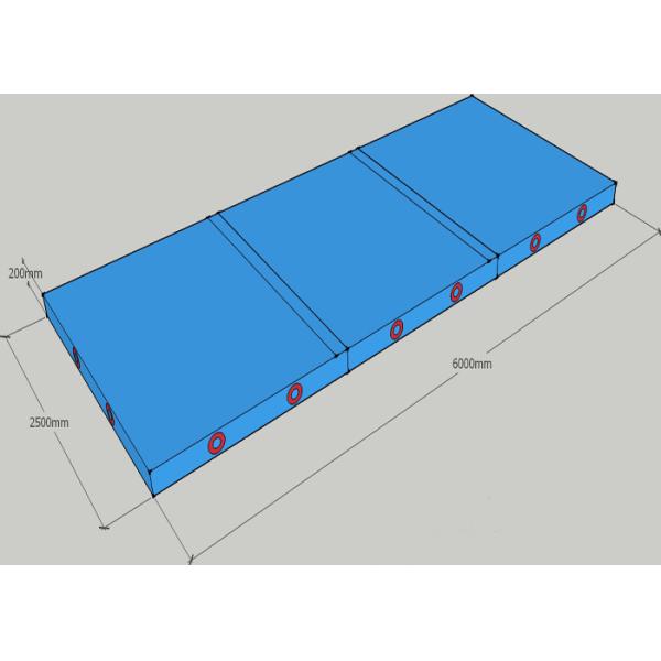 Профессиональные циновки тренировки гимнастики, дополнительные большие циновки посадки гимнастики