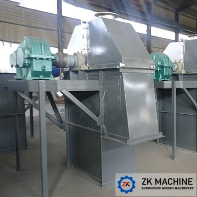 Mineral que leva o elevador de cubeta vertical da correia para transportar o material pulverulento