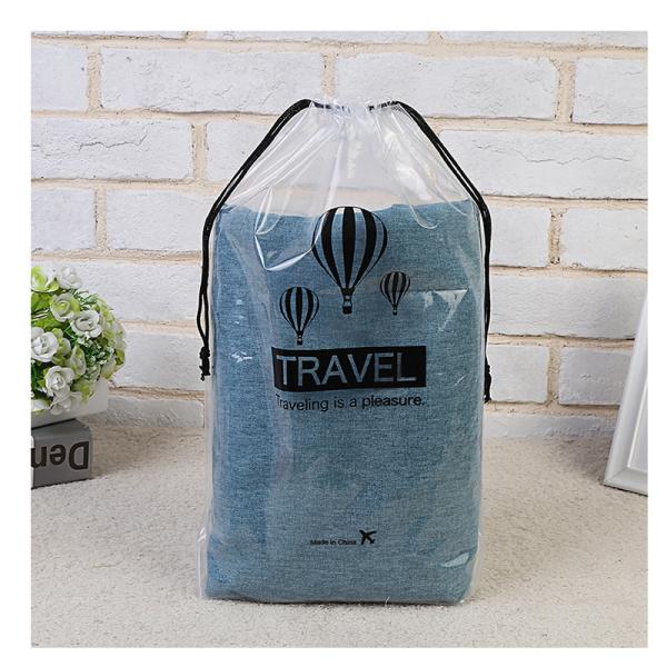 Custom Logo Printed Draw String Bag for Makeup and Gift Packaging Newest Fashinable