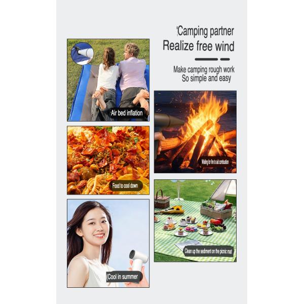 Portable Turbo Fan For Outdoor Adventures