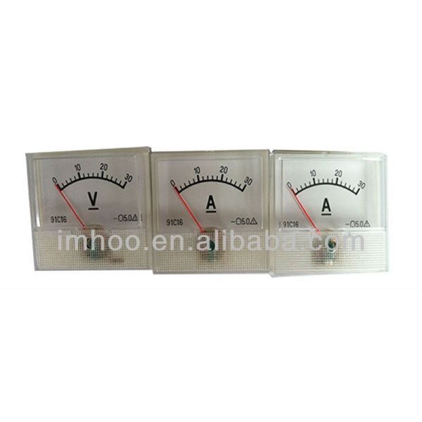 Small Analog Voltage and Current Meter