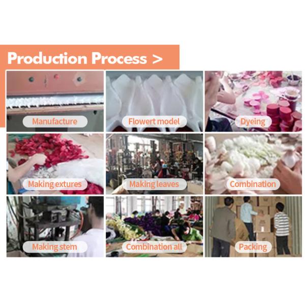 Biodegradable Non-Woven Fabric Fake Red Rose Petals Bulk For Wedding