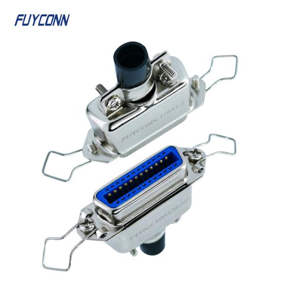57-60240 Connector 24 Pin Top Cable Entry Female Solder Cup DDK Connector With Metal Hood
