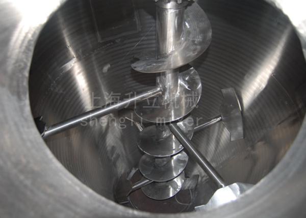 Multi Function Vertical Ribbon Blender Gentle Mixing No Damage To Fragile Material