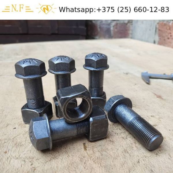 Excavator Bulldozer Segment Plow Roller Track Shoe Bolt And Nut 208-32-51210 21M-32-11260