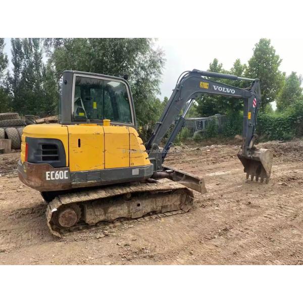 Мини использованный Volvo EC55 EC60 рельсовый экскаватор для тяжелых работ